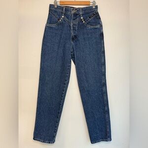 Vintage Rocky Mountain Rockies Dark Wash Jeans